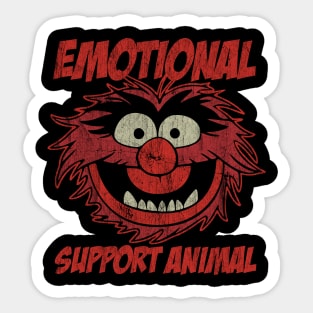 EMOTIONAL SUPPORT ANIMAL Sticker